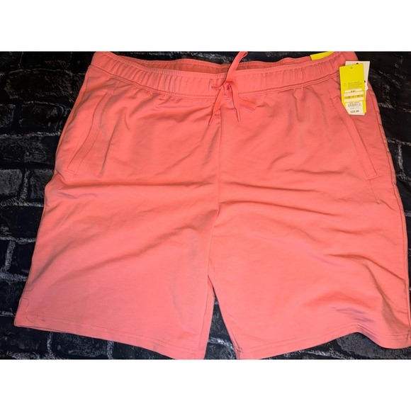All in Motion Men's Soft Gym Shorts, Vibrant Pink, Size XXL, NWT - Picture 2 of 5